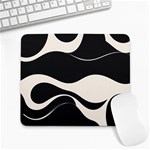 A Minimalist Pattern With Simple Lines And Shapes, Creating A Clean And Modern Aesthetic 06 Large Mousepad