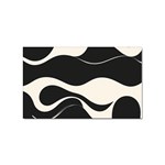 A Minimalist Pattern With Simple Lines And Shapes, Creating A Clean And Modern Aesthetic 06 Sticker Rectangular (10 pack)