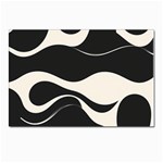 A Minimalist Pattern With Simple Lines And Shapes, Creating A Clean And Modern Aesthetic 06 Postcard 4 x 6  (Pkg of 10)