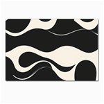 A Minimalist Pattern With Simple Lines And Shapes, Creating A Clean And Modern Aesthetic 06 Postcards 5  x 7  (Pkg of 10)