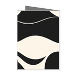 A Minimalist Pattern With Simple Lines And Shapes, Creating A Clean And Modern Aesthetic 06 Mini Greeting Cards (Pkg of 8)