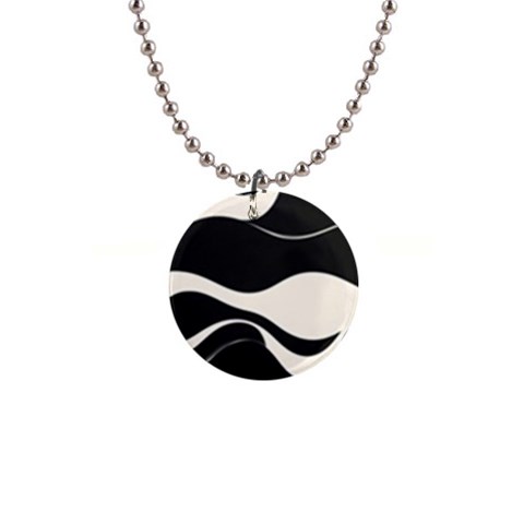 A Minimalist Pattern With Simple Lines And Shapes, Creating A Clean And Modern Aesthetic 06 1  Button Necklace from ArtsNow.com Front