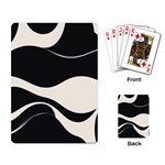 A Minimalist Pattern With Simple Lines And Shapes, Creating A Clean And Modern Aesthetic 06 Playing Cards Single Design (Rectangle)