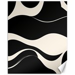 A Minimalist Pattern With Simple Lines And Shapes, Creating A Clean And Modern Aesthetic 06 Canvas 16  x 20 