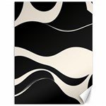 A Minimalist Pattern With Simple Lines And Shapes, Creating A Clean And Modern Aesthetic 06 Canvas 36  x 48 