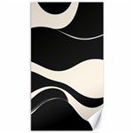 A Minimalist Pattern With Simple Lines And Shapes, Creating A Clean And Modern Aesthetic 06 Canvas 40  x 72 