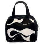 A Minimalist Pattern With Simple Lines And Shapes, Creating A Clean And Modern Aesthetic 06 Classic Handbag (Two Sides)