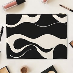 A Minimalist Pattern With Simple Lines And Shapes, Creating A Clean And Modern Aesthetic 06 Cosmetic Bag (XL) from ArtsNow.com Back