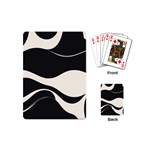 A Minimalist Pattern With Simple Lines And Shapes, Creating A Clean And Modern Aesthetic 06 Playing Cards Single Design (Mini)