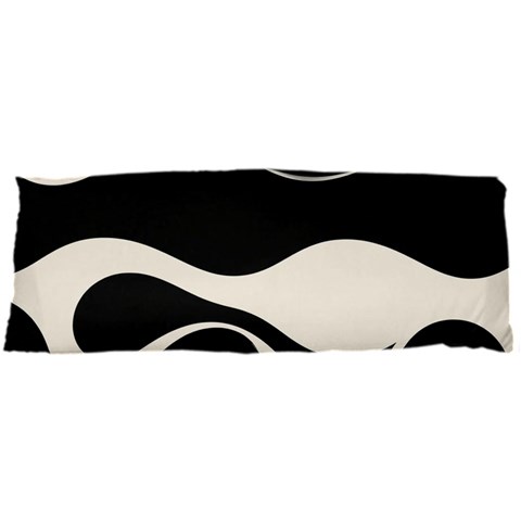 A Minimalist Pattern With Simple Lines And Shapes, Creating A Clean And Modern Aesthetic 06 15 x40  Body Pillow Case Dakimakura (Two Sides) from ArtsNow.com Front