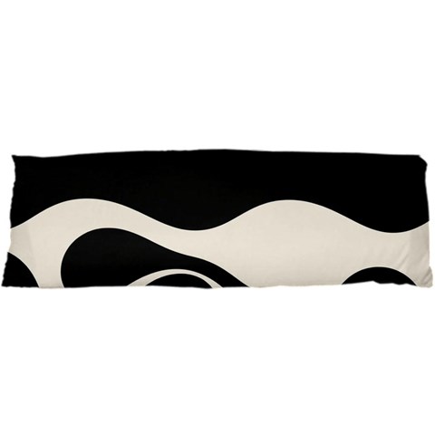 A Minimalist Pattern With Simple Lines And Shapes, Creating A Clean And Modern Aesthetic 06 21 x63  Body Pillow Case Dakimakura (Two Sides) from ArtsNow.com Back