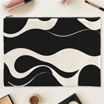 A Minimalist Pattern With Simple Lines And Shapes, Creating A Clean And Modern Aesthetic 06 Cosmetic Bag (XXXL)