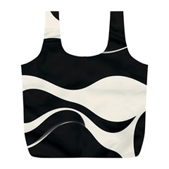 A Minimalist Pattern With Simple Lines And Shapes, Creating A Clean And Modern Aesthetic 06 Full Print Recycle Bag (L) from ArtsNow.com Front