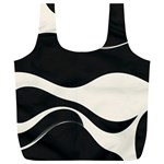 A Minimalist Pattern With Simple Lines And Shapes, Creating A Clean And Modern Aesthetic 06 Full Print Recycle Bag (XL)