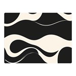 A Minimalist Pattern With Simple Lines And Shapes, Creating A Clean And Modern Aesthetic 06 Two Sides Premium Plush Fleece Blanket (Mini)