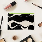 A Minimalist Pattern With Simple Lines And Shapes, Creating A Clean And Modern Aesthetic 06 Cosmetic Bag (XS)