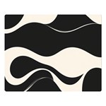 A Minimalist Pattern With Simple Lines And Shapes, Creating A Clean And Modern Aesthetic 06 Premium Plush Fleece Blanket (Large)