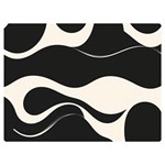 A Minimalist Pattern With Simple Lines And Shapes, Creating A Clean And Modern Aesthetic 06 Premium Plush Fleece Blanket (Extra Small)