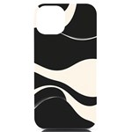 A Minimalist Pattern With Simple Lines And Shapes, Creating A Clean And Modern Aesthetic 06 iPhone 14 Black UV Print PC Hardshell Case