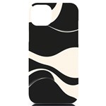 A Minimalist Pattern With Simple Lines And Shapes, Creating A Clean And Modern Aesthetic 06 iPhone 14 Plus Black UV Print PC Hardshell Case