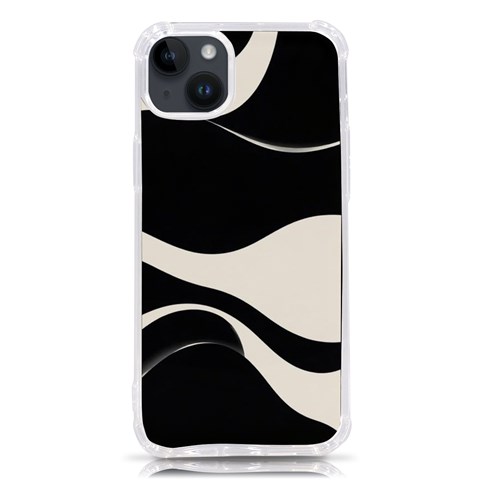 A Minimalist Pattern With Simple Lines And Shapes, Creating A Clean And Modern Aesthetic 06 iPhone 14 Plus TPU UV Print Case from ArtsNow.com Front