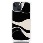 A Minimalist Pattern With Simple Lines And Shapes, Creating A Clean And Modern Aesthetic 06 iPhone 13 mini TPU UV Print Case