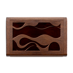 A Minimalist Pattern With Simple Lines And Shapes, Creating A Clean And Modern Aesthetic 06 Wood Oval USB Flash Drive from ArtsNow.com Box