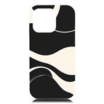 A Minimalist Pattern With Simple Lines And Shapes, Creating A Clean And Modern Aesthetic 06 iPhone 16 Pro Max Black UV Print PC Hardshell Case