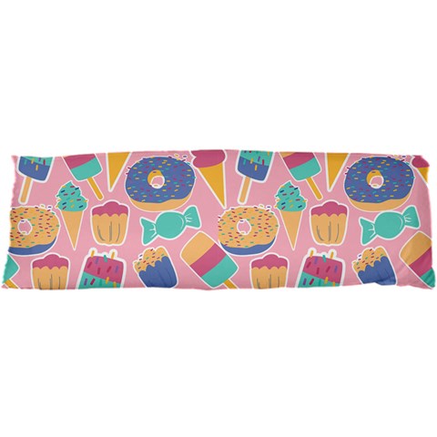 Ice Cream Donut Sweets Candie 21 x63  Body Pillow Case Dakimakura (Two Sides) from ArtsNow.com Back