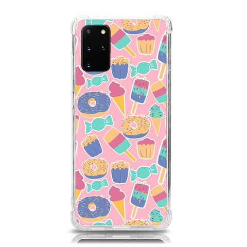 Ice Cream Donut Sweets Candie Samsung Galaxy S20 Plus 6.7 Inch TPU UV Case from ArtsNow.com Front