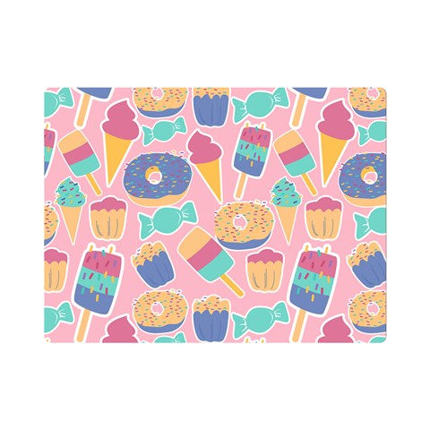 Ice Cream Donut Sweets Candie Premium Plush Fleece Blanket (Mini) from ArtsNow.com 35 x27  Blanket Front