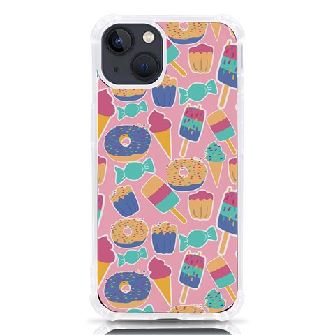 Ice Cream Donut Sweets Candie iPhone 13 TPU UV Print Case from ArtsNow.com Front