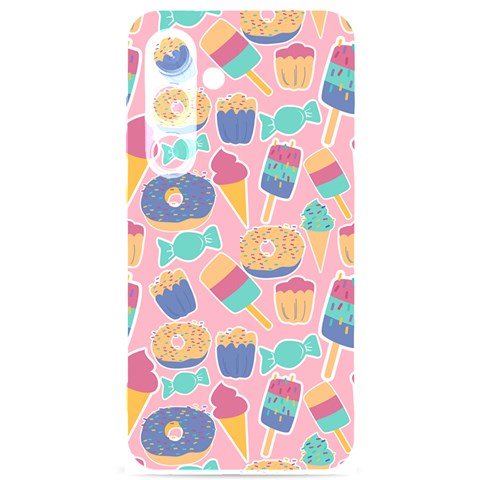 Ice Cream Donut Sweets Candie Samsung Galaxy S24 6.2 Inch Black TPU UV Case from ArtsNow.com Front