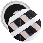 A Minimalist Pattern With Simple Lines And Shapes, Creating A Clean And Modern Aesthetic 07 3  Magnets