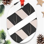 A Minimalist Pattern With Simple Lines And Shapes, Creating A Clean And Modern Aesthetic 07 Ornament (Oval)