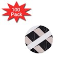 A Minimalist Pattern With Simple Lines And Shapes, Creating A Clean And Modern Aesthetic 07 1  Mini Buttons (100 pack) 