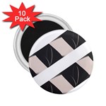 A Minimalist Pattern With Simple Lines And Shapes, Creating A Clean And Modern Aesthetic 07 2.25  Magnets (10 pack) 