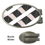 A Minimalist Pattern With Simple Lines And Shapes, Creating A Clean And Modern Aesthetic 07 Money Clips (Oval) 