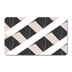 A Minimalist Pattern With Simple Lines And Shapes, Creating A Clean And Modern Aesthetic 07 Magnet (Rectangular)