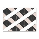 A Minimalist Pattern With Simple Lines And Shapes, Creating A Clean And Modern Aesthetic 07 Sticker A4 (10 pack)