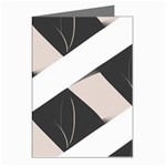 A Minimalist Pattern With Simple Lines And Shapes, Creating A Clean And Modern Aesthetic 07 Greeting Cards (Pkg of 8)