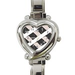 A Minimalist Pattern With Simple Lines And Shapes, Creating A Clean And Modern Aesthetic 07 Heart Italian Charm Watch