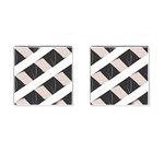 A Minimalist Pattern With Simple Lines And Shapes, Creating A Clean And Modern Aesthetic 07 Cufflinks (Square)