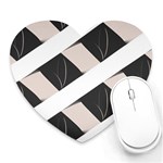 A Minimalist Pattern With Simple Lines And Shapes, Creating A Clean And Modern Aesthetic 07 Heart Mousepad