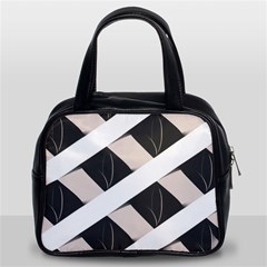 A Minimalist Pattern With Simple Lines And Shapes, Creating A Clean And Modern Aesthetic 07 Classic Handbag (Two Sides) from ArtsNow.com Front