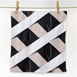 A Minimalist Pattern With Simple Lines And Shapes, Creating A Clean And Modern Aesthetic 07 Face Towel