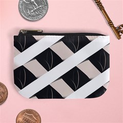 A Minimalist Pattern With Simple Lines And Shapes, Creating A Clean And Modern Aesthetic 07 Mini Coin Purse from ArtsNow.com Front