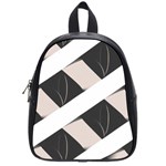 A Minimalist Pattern With Simple Lines And Shapes, Creating A Clean And Modern Aesthetic 07 School Bag (Small)