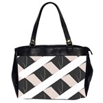 A Minimalist Pattern With Simple Lines And Shapes, Creating A Clean And Modern Aesthetic 07 Oversize Office Handbag (2 Sides)