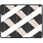 A Minimalist Pattern With Simple Lines And Shapes, Creating A Clean And Modern Aesthetic 07 Fleece Blanket (Medium)